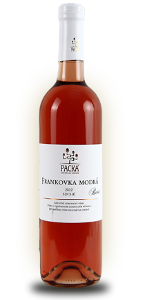 FRANKOVKA MODRÁ rosé ročník 2012, SUCHÉ 